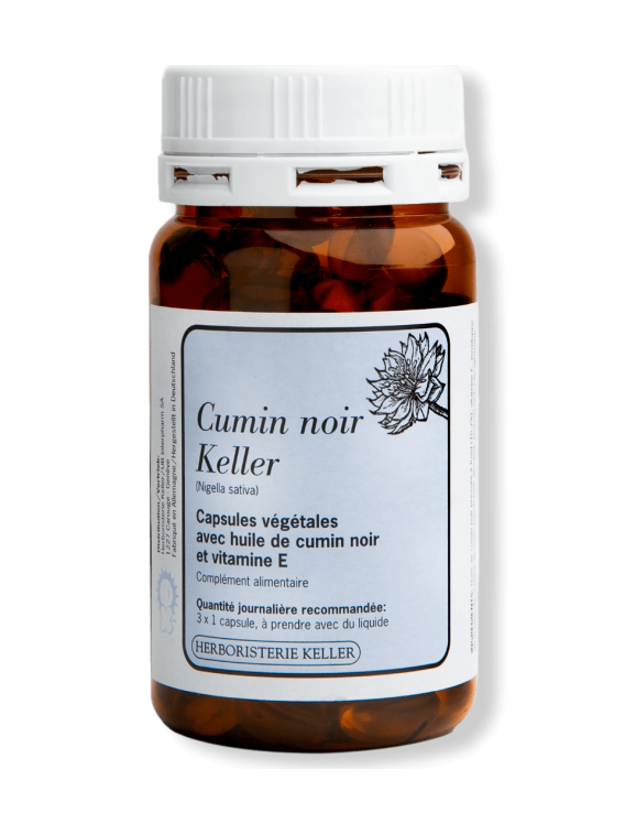 Phytopharma Cumin Noir huile 500 mg, 170 caps - L'herboristerie